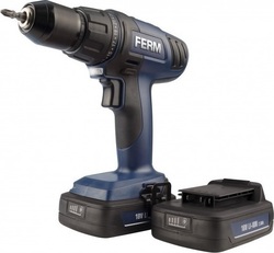 Ferm CDM1122P Двигател за бормашина 18V 2x2Ah