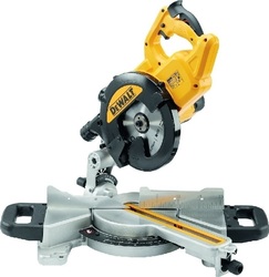 Dewalt Electric Miter Saw Sliding with 1300WPower, Cutting Disc with a Diameter of 216mm & 4500rpm Cutting Speed