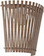 Eglo Sendero Vintage Lamp Wall with Socket E27 Brown 24x22cm