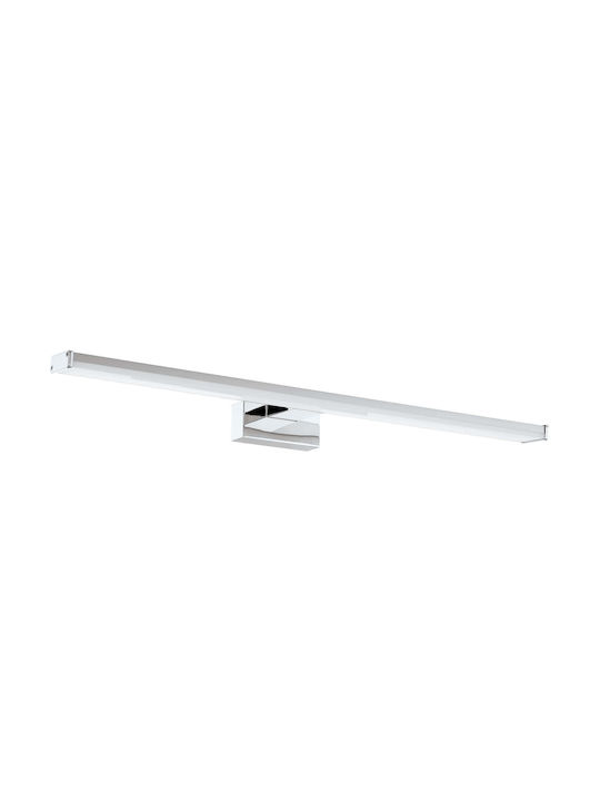 Eglo Pandella1 Modern Wall Lamp with Integrated LED and Natural White Light Silver Width 60cm