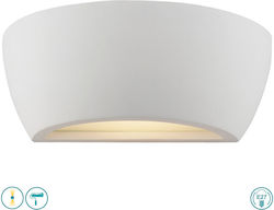 Viokef Ceramic Φωτιστικό Τοίχου Λευκό 24.5x9x90εκ.