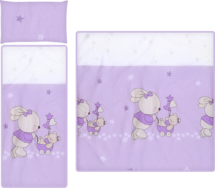 Lorelli Stroller Set for Summer Bunnies with Strollers Violet Skroutz.gr