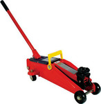 Autoline Hydraulic Car Jack with Lifting Height up to 33cm and Lifting Weight up to 2 Tons