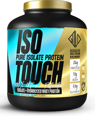 GoldTouch Nutrition Iso Touch 86% Πρωτεΐνη Ορού Γάλακτος με Γεύση Banana Ecuador 2kg