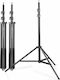 Walimex Set Of 3 WT-806 Lighting Tripods For Studio