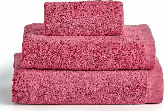 Kentia Кърпа За Лице 50x100см Винен Цвят Тегло 600гр/м²