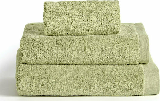 Kentia Πετσέτα Προσώπου Brand 50x100εκ. Lime Βάρους 600gr/m²