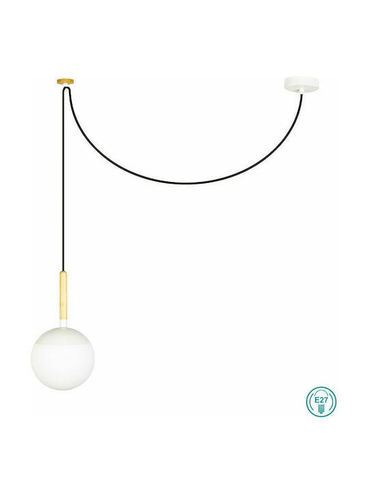 Faro Barcelona Mine Pendant Light Single-Light for Socket E27 White