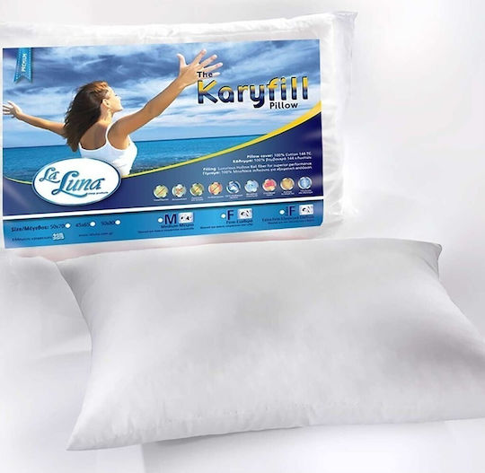 La Luna Karyfill Pillow Medium 50x80 Μαξιλάρι Ύπνου Hollowfiber 50x80cm
