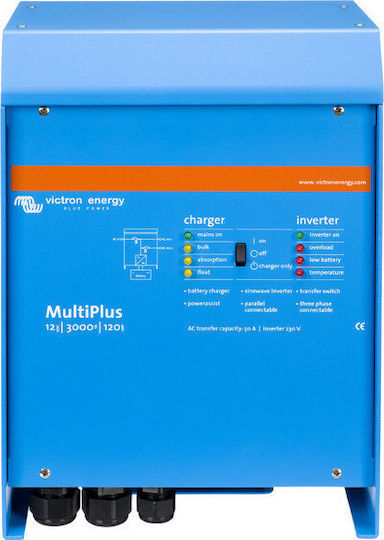 Victron Energy MultiPlus 24/3000/70/16 Reine Sinuswelle Wechselrichter Leistung mit Nenn-Eingangsspannung 24V Einphasig PMP242300001