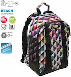 GioStyle Insulated Bag Backpack Boxy Insulated Pixel 15 liters L26 x W13.5 x H40cm. Multicolour