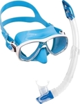 CressiSub Masca de scufundare Silicon cu tub de respirație Marea Vip Blue în culoarea Albastru DM1000058