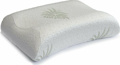 Alfa Care Deluxe Orthopedic Aloe Vera Pernă de Dormit Spumă de memorie Anatomic Mediu 40x55x11cm