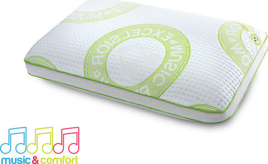 Genomax Music & Comfort Sleep Pillow Memory Foam Anatomic