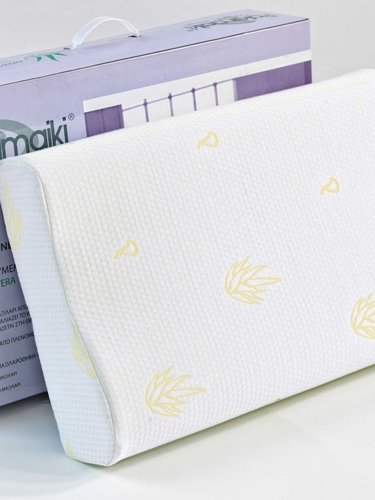 Palamaiki Orthopedic Aloe Vera Μαξιλάρι Ύπνου Memory Foam Ανατομικό 50x70cm