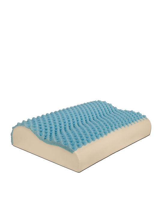Amve 13590 Fresh Μαξιλάρι Ύπνου Gel Ανατομικό 41x55x12cm