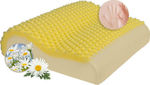 Amve 13596 Chamomile Sleep Pillow Memory Foam Anatomic Soft 41x55x12cm