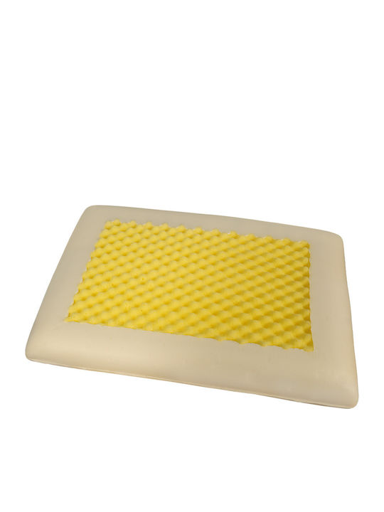 Amve 13597 Classic Chamomile Μαξιλάρι Ύπνου Memory Foam Ανατομικό 60x40x13cm
