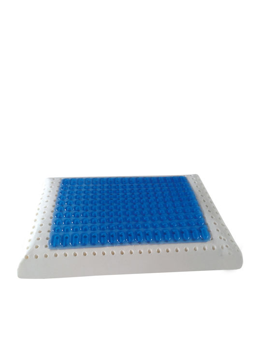 Amve GEL-11642 Cool Gel Latex Perna Pat Gel Anatomic 60x40x14cm
