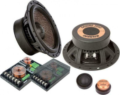 Ground Zero Set Auto-Lautsprecher Autolautsprecher 6.5" mit 140W RMS (2 Weg)