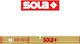 Sola AZ 120 Spirit Level Aluminum 120cm with 2 Eyes