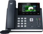 Yealink SIP-T46S Wired IP Phone with 16 Lines Black