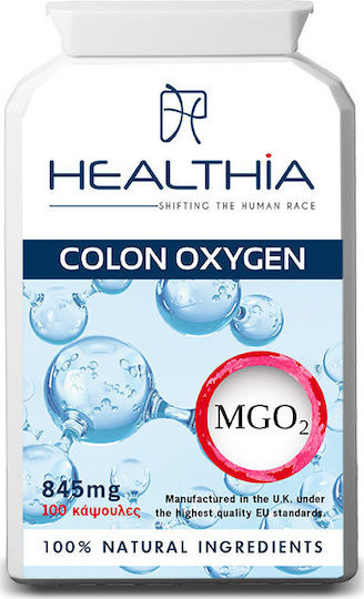 Healthia Colon Oxygen with Probiotics and Prebiotics 845mg 100 caps