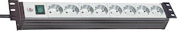 Brennenstuhl Premium Line 1156057018 Πολύπριζο Rack