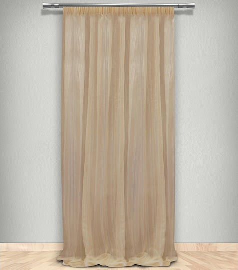 La Maison Blanche 702319915 Mit Bleistiftfalten Ecru 145x300cm