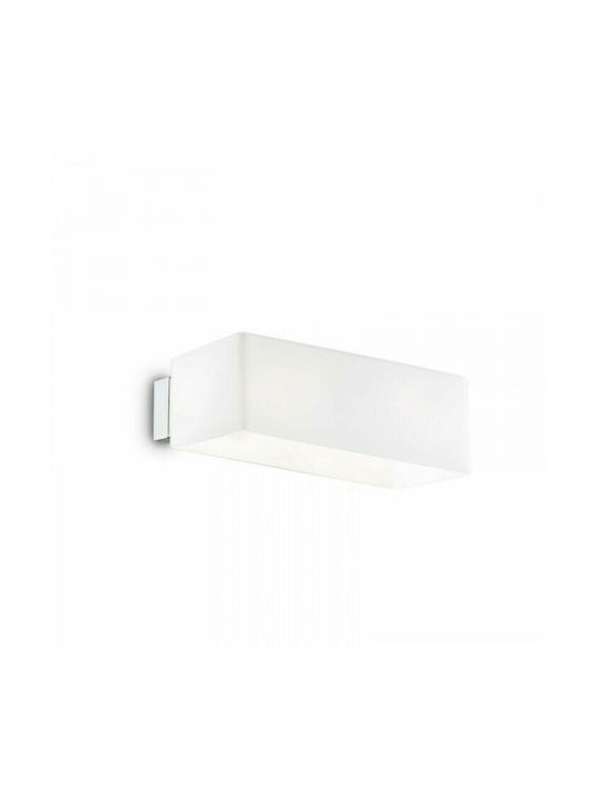 Ideal Lux Box AP2 Μοντέρνο Φωτιστικό Τοίχου με ...