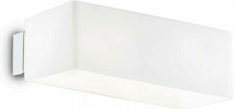Ideal Lux Box AP2 Modern Lumină de Perete cu Soclu G9 Alb 20x14x7cm