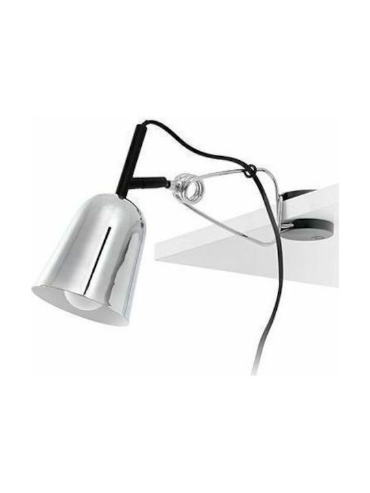 Faro Barcelona Studio Office Lamp and Clip in Silver Color