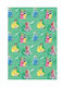 Disney Kids Tab Top Curtain Ariel 38 Green Green 140x290cm