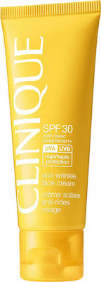 Clinique Sun Anti-wrinkle Anti-Wrinkle Cream Sonnenschutz Creme Für das Gesicht SPF30 50ml