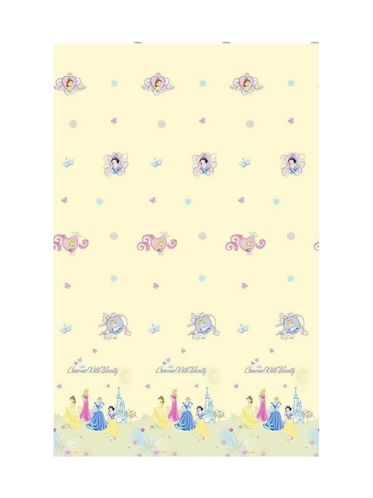 Disney Kids Rod Pocket Blackout Curtain 10143 Princess Beige Beige 140x290cm