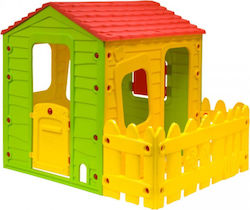 Starplay Παιδικό Σπιτάκι Κήπου Fun Farm με Φράχτη Πολύχρωμο 120x146x127εκ.