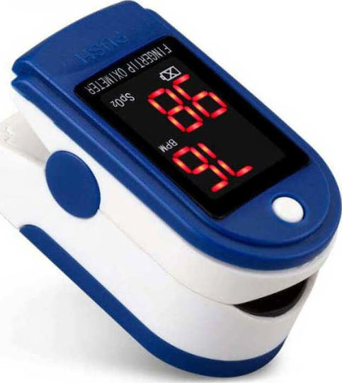 JZK-302 Fingertip Pulse Oximeter Blue