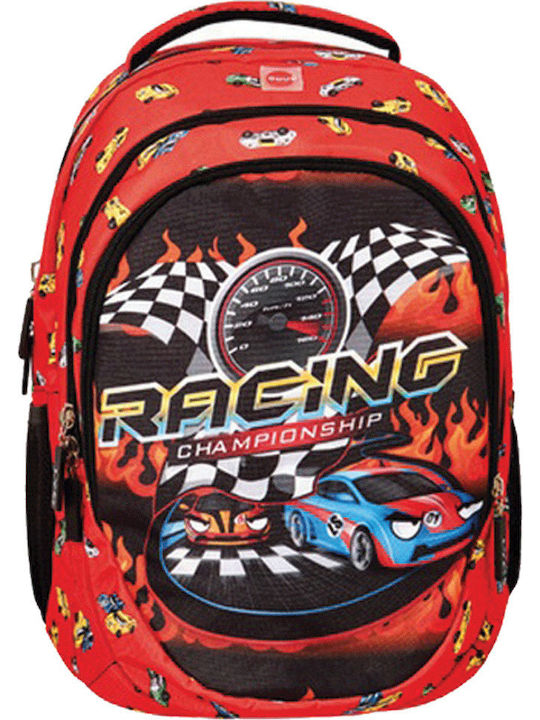 Lyc Sac One The Jock Fast Race School Bag Backpack Elementary, Elementary in Red color 35lt