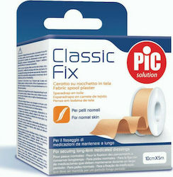 PiC Solution Classic Fix Din material textil Bandă de bandajare 10cm x 5m