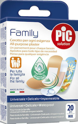 PiC Solution Plasturi Autoadezivi Family 20buc