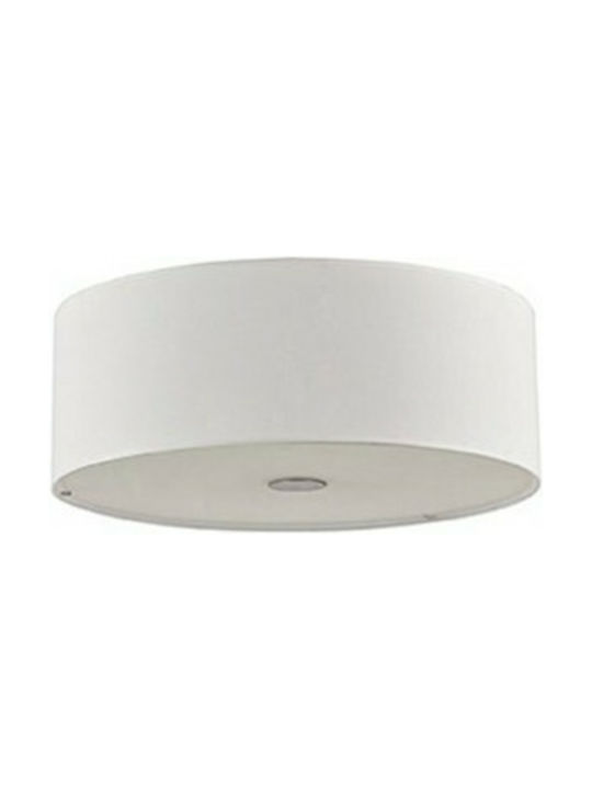 Ideal Lux Woody PL4 Modern Metal Ceiling Light with Socket E27 50pcs White