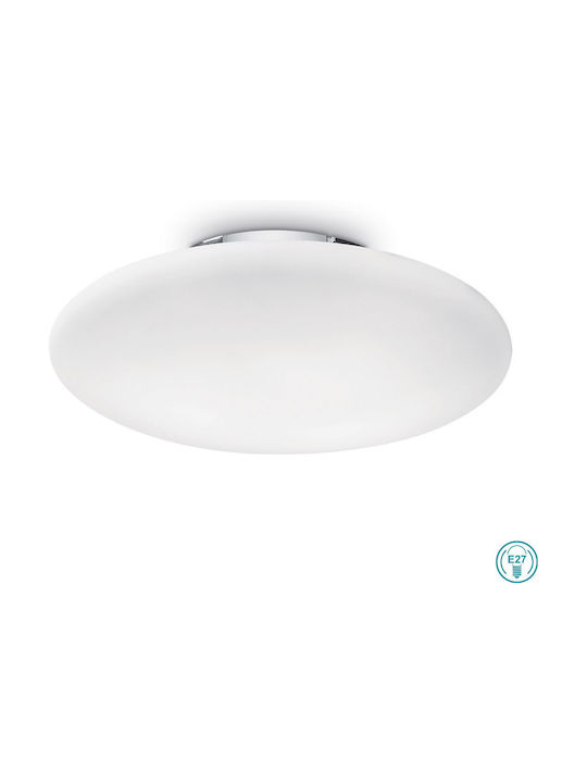 Ideal Lux Smarties PL3 Modernă De sticlă Plafonieră de tavan cu Dulie E27 50buc Alb