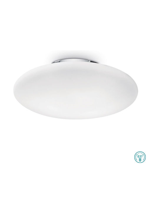 Ideal Lux Smarties PL1 Modernă De sticlă Plafonieră de tavan cu Dulie E27 33buc Alb