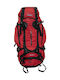 Campus Aspen 65 810-2008 Waterproof Mountaineering Backpack 65lt Κόκκινο/Μαύρο