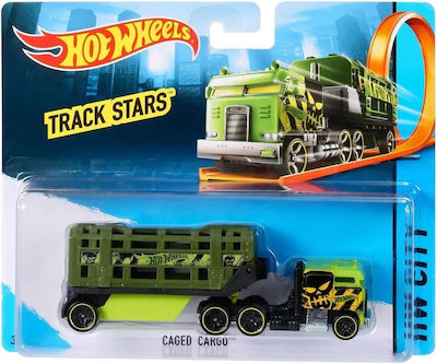 Hot Wheels Track Stars Trailers Caged Cargo Camion