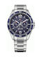 Tommy Hilfiger Erik Watch Chronograph Battery with Silver Metal Bracelet