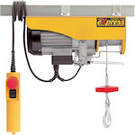 Express Electric Hoist XP 300/600 for Weight Load up to 600kg Yellow