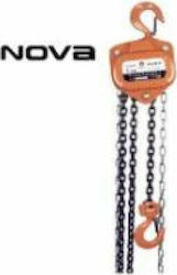 Nova Chain Hoist NT 5000/10 for Weight Load up to 5t Orange