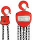 Raider Chain Hoist RD-CB01 for Weight Load up to 1t Red