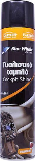 Cartech Polierspray für das Armaturenbrett mit Aroma Erdbeere 650ml